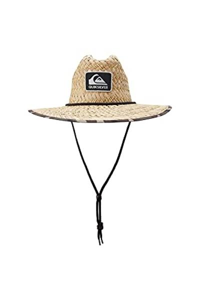 Quiksilver mens Outsider Lifeguard Beach Straw Sun Hat, Classic Blue, Large-X-Large US