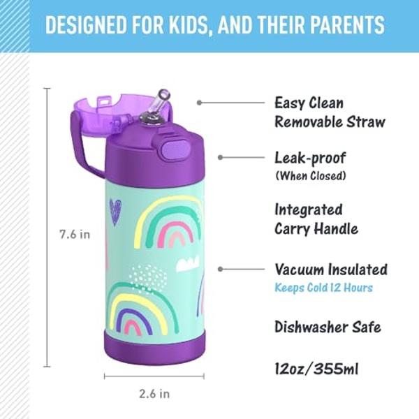 Stanley Quencher H2.0 Tumbler with Straw 14 oz | Flowstate 3-Position Lid | Cup Holder Compatible for Travel | Insulated Stainless Steel Cup | BPA-Free | Lilac