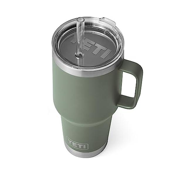 THERMOS FUNTAINER 16 Ounce Stainless Steel Vacuum Insulated Bottle with Wide Spout Lid, Galaxy Green