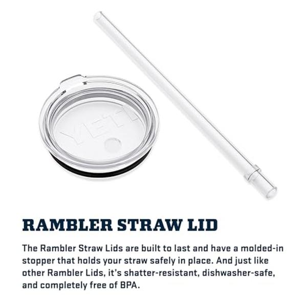 YETI Rambler 25 oz Straw Mug, Vacuum Insulated, Stainless Steel, Chartreuse