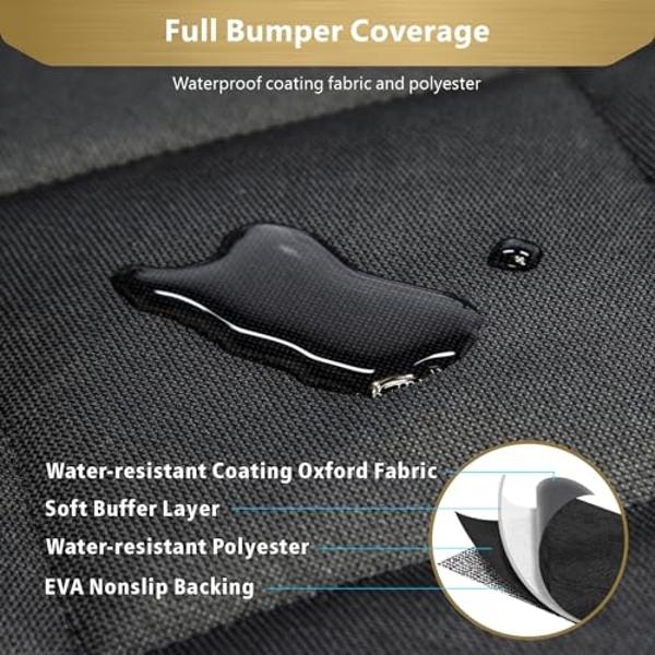 Active Pets Dog Car Seat Cover for Back Seat, Waterproof Pet Hammock Protector, Durable Nonslip Seat Protection SUV Truck, XL 59" x 63", Pink