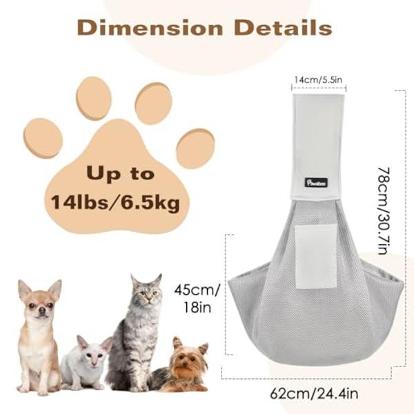 Lollimeow Cat Carrier Backpack, Bubble Expandable Backpack Carrier, Pets and Small Dogs,Airline-Approved, Designed for Travel, Hiking, Walking & Outdoor Use (Back Expandable-Green)