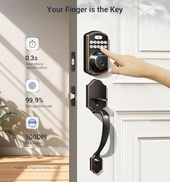Kwikset Powerbolt 250 10-Button Keypad Matte Black Transitional Electronic Deadbolt Door Lock, Featuring Convenient keyless Entry, Customizable User Codes and auto Locking