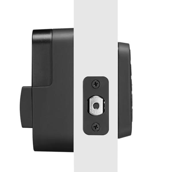 Yale Security Home Assure Lock 2 Deadbolt, Black Suede Keyless Entry Door Lock with Digital Touchscreen Keypad and Bluetooth Connectivity (No Wi-Fi), YRD430-BLE-BSP