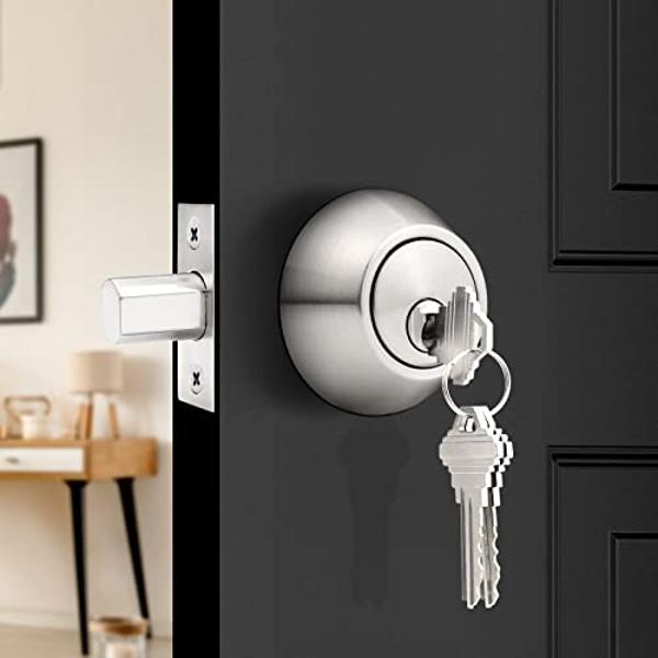 ULTRALOQ U-Bolt Pro Smart Lock with WiFi Bridge, 7-in-1 Fingerprint Keyless Entry Door Lock, App Remote Control, Backlit Keypad, Auto Unlock, Front Door Smart Deadbolt, IP65 Waterp