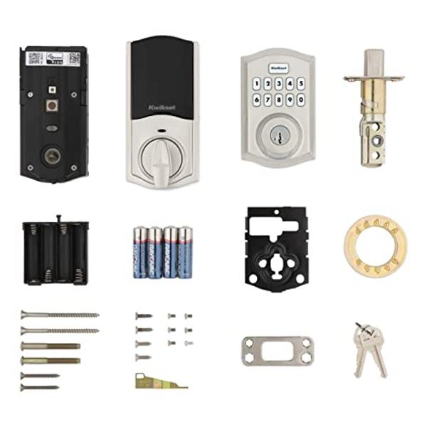 Keyless Entry Door Lock, Biquole Smart Lock with Keypad, Auto & One Touch Lock, Smart Locks for Front Door Easy Installation, App Control,Anti-Peeking Password, Fingerprint