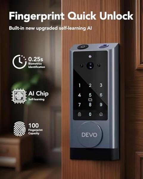 Prime-Line U 9970 Deadlock – Jimmy-Resistant Design Prohibits Forced Entry by Spreading of Door Frames – Single Cylinder Diecast Metal Lock With a Brass Finish and Angle Strike (Si