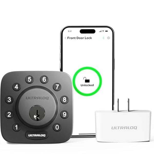 SimpliSafe Smart Lock Series 2 (White) for The Gen 3 Home Security System