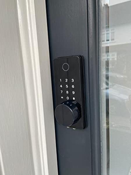 LOCKSTAR® Smart Door Lock • Keyless Entry Deadbolt Door Lock • Multiple Entry Methods – APP • Fingerprint Touch ID • Keypad Code • Card FOB • Traditional Key • Smart Home Devices