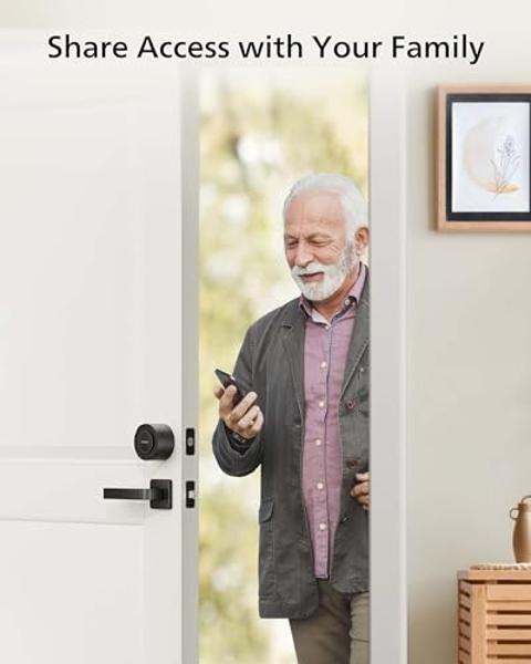 CAL Double-Bolt Lock for Glass Sliding Doors - Advanced Technology to Keep Your Family Safe and Secure - High Security Lock - Virtually Burglar Proof (Double Bolt Lock + Premium Ha