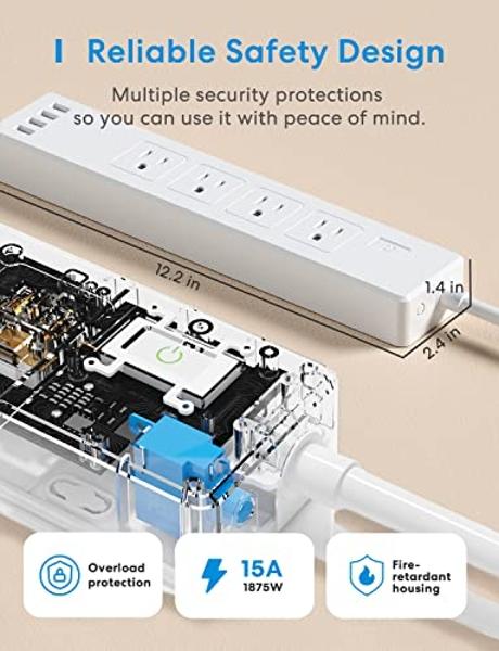 Tripp Lite TLP128TTUSBB 12 Outlet Surge Protector Power Strip, 2 USB Charging Ports, Tel/Modem/Coax Protection, 8ft Cord Right Angle Plug, Black, Lifetime Insurance & $150K Insuran