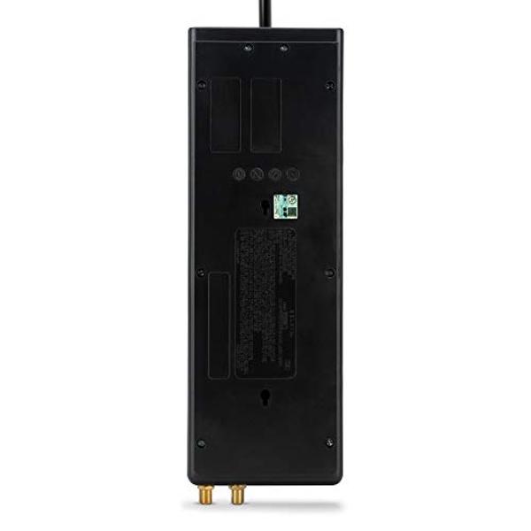 Belkin Surge Protector Power Strip, 8 AC Multiple Plug Outlet w/ 12ft Heavy-Duty Extension Cord, UL-listed Outlet Extender w/ Flat Plug for Home, Office, Computer Charging - 3,550 
