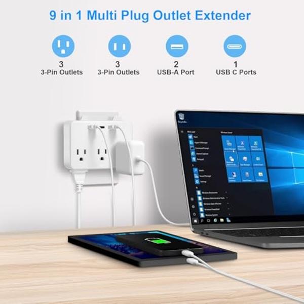 Stop Watt Energy Saving Device, Power Saver Pro X by Elon-Musk, Stopwatt Energy Savers Plug in, Electricity Saving Box, Pro Power Saver by Elon-Musk, Reduces Energy Costs, Stabiliz