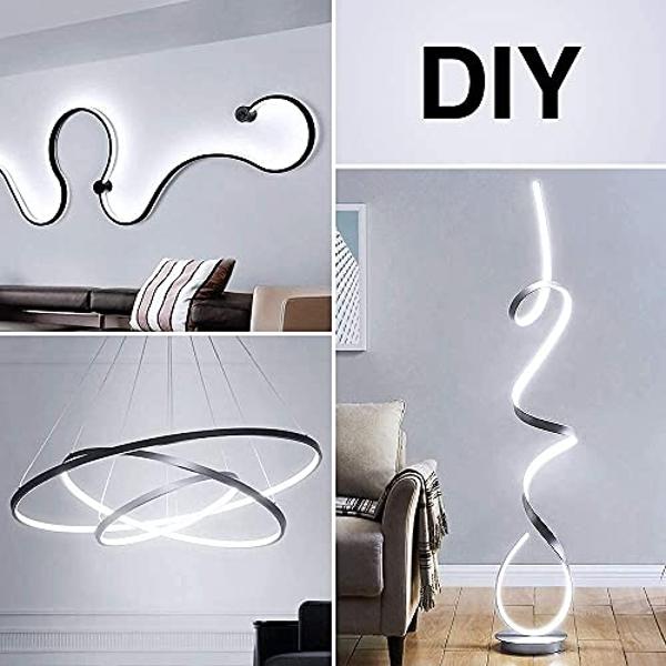 FFJ TV Lights That Change with Screen, 18ft Cuttable LED Backlight for 75-85 Inch Screen and PC Monitor, Backlight with Sensor, Smart App Control, Game & Music Sync Color Changing 
