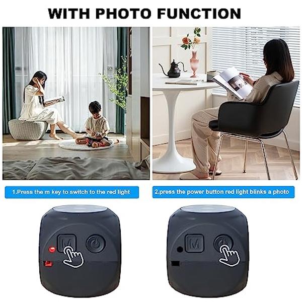 Pet Collar Camera & Cat Collar Camera with 64gb Sd Card,Spy Camera Hidden Camera ,Dog Tracker Collar,Motion Detection Records 1080p Video & Infrared Night Vision Functionality for 