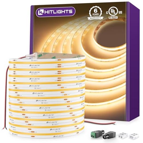HEDYNSHINE 150ft LED Strip Lights,RGB Color Changing by 40key Remote and Phone, LED Strip Lights Music Sync,Smart LED Strip Lights for Bedroom 150feet