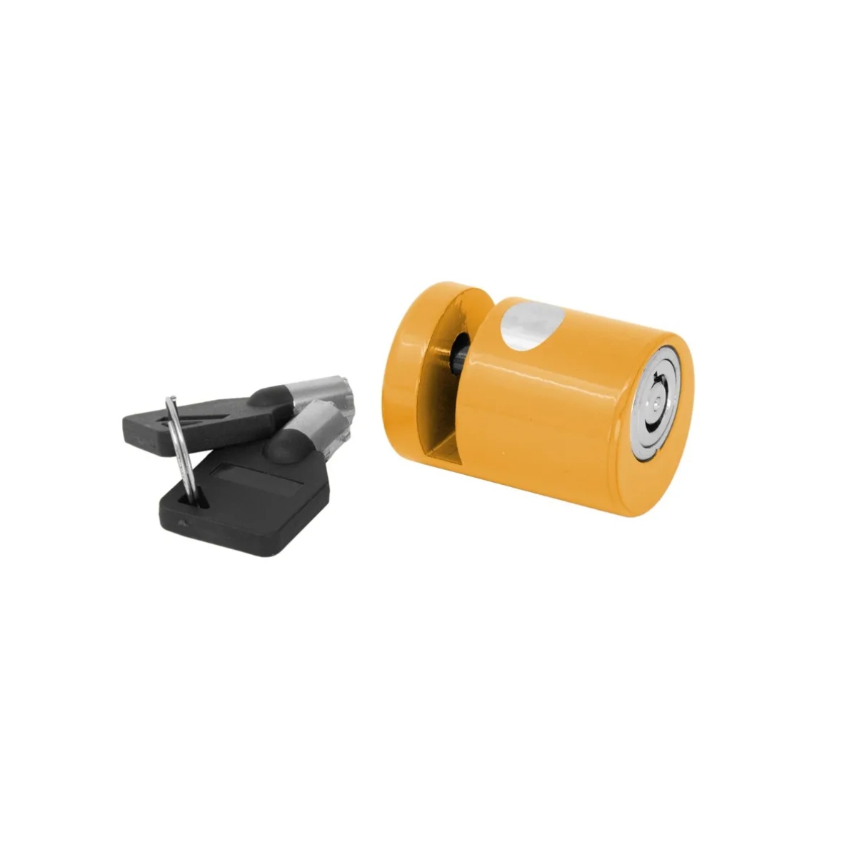Candado de Moto P/Disco R-1004 Basico Amarillo ENDY2