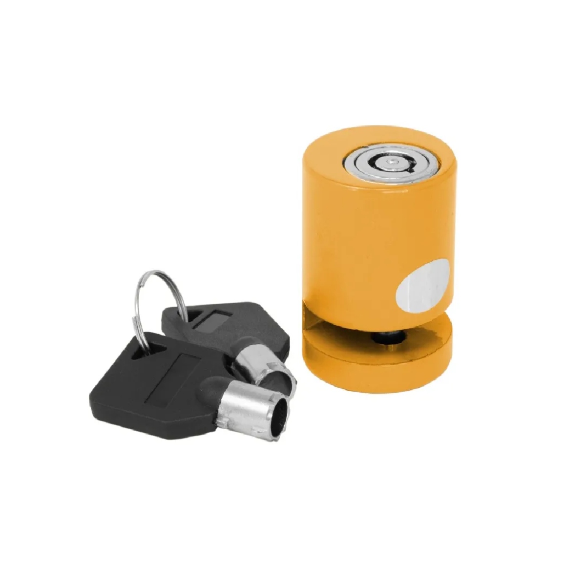 Candado de Moto P/Disco R-1004 Basico Amarillo ENDY2