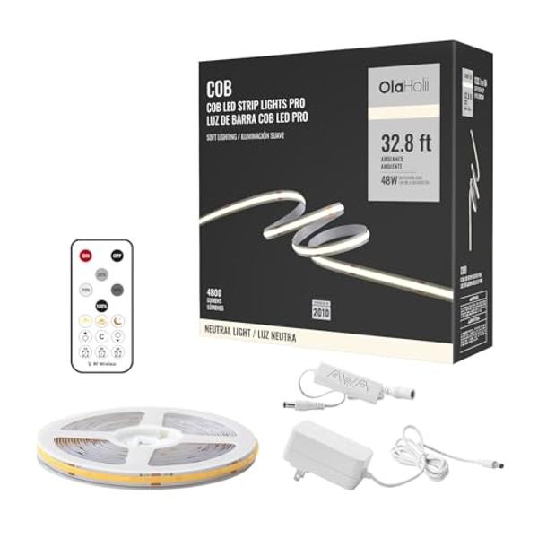 LED Strip Lights for 85-95 inches TV-USB Powered TV Backlight Lights Kit with RF Remote Cover All 4/4 Sides Behind TV Lights Movies Game Decor Mood Lighting
