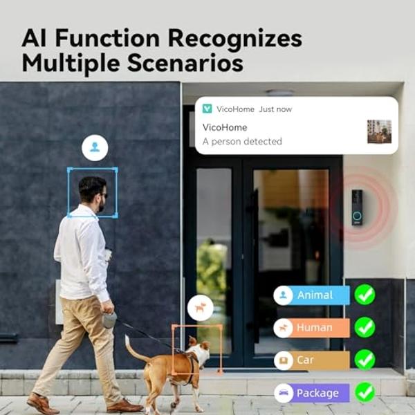 Wireless Video Doorbell Mount for Ring/Blink/Eufy, Compatible with Ring 4/3/2/1, No Drill Anti Theft Camera Mount, Camera Holder with Double Screw Fixing, Blue (Not Include Doorbel