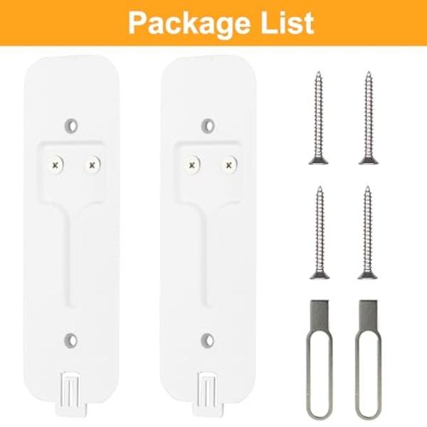 Blink Doorbell Backplate Replacement, Back Plate Part Compatible with Blink Video Doorbell, with Mount Accessory(2 Pack)