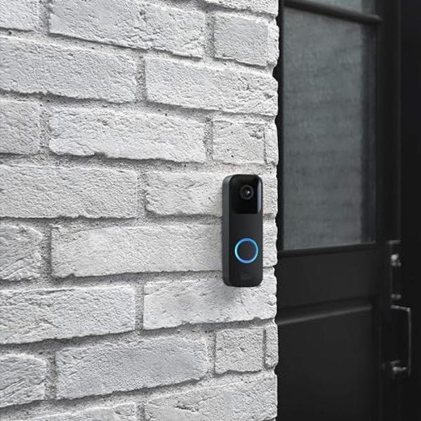 Wireless Doorbell 2 Receivers 2 Push Buttons, PHYSEN Waterproof Door Chime Kit Operating at 1300-ft, Adjustable 58 Melodies & 5 Volume Levels LED Strobe, Door Bell for Home Office 