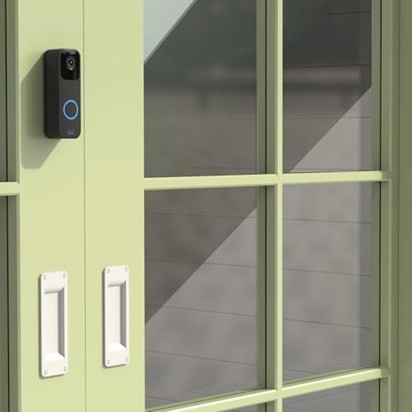 AVANTEK Wireless Doorbell, D-3W Waterproof Door Chime Kit Operating at over 1300 Feet with 2 Plug-In Receivers, 52 Melodies, CD Quality Sound and LED Flash