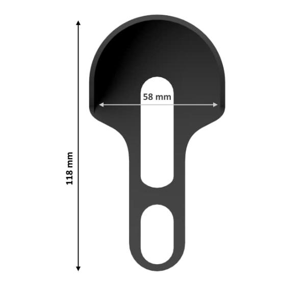 Nest Doorbell Cover for Google Nest Hello Video Doorbell 1st Generation - Wired | Rain Hood | Glare Shield