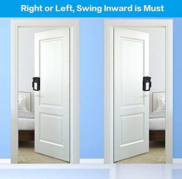 Anti-Theft Doorbell Mount for Apartment, No Drill Door Bell Holder Compatible for Ring Doorbell, Blink Video Doorbell, Google Doorbell & Most Video Doorbell, Doorbell Kits for Door