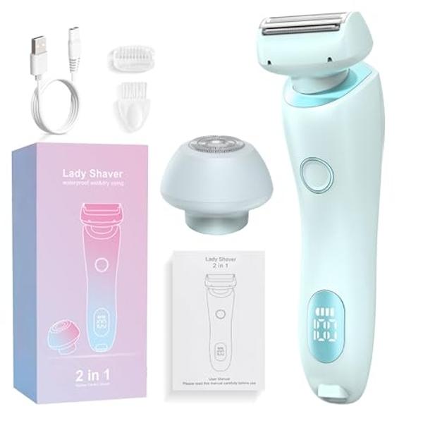 Dusk Razor for Women, Glide Pro 3.0 Razor, Duskofficial Razor Electric Shaver for Women, Dusk Glide Pro 3.0 Shaver, Silk Glide Pro Shaver, 2-in-1 Waterproof Painless Hair Removal W