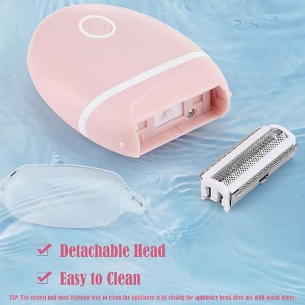 Dusk Razor for Women, Glide Pro 3.0 Razor, Duskofficial Razor Electric Shaver for Women, Dusk Glide Pro 3.0 Shaver, Silk Glide Pro Shaver, 2-in-1 Waterproof Painless Hair Removal W
