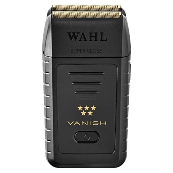 Wahl Professional 5 Star Vanish Shaver Cordless with Pop Foil Bars Ergonomic Design 100 Min Runtime Lithium Ion Battery