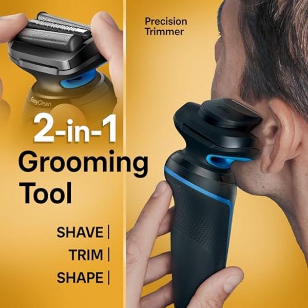 Electric Shaver for Women Electric Razor for Womens Bikini Legs Underarm Public Hairs Rechargeable Trimmer with Detachable Head Cordless Wet Dry Use