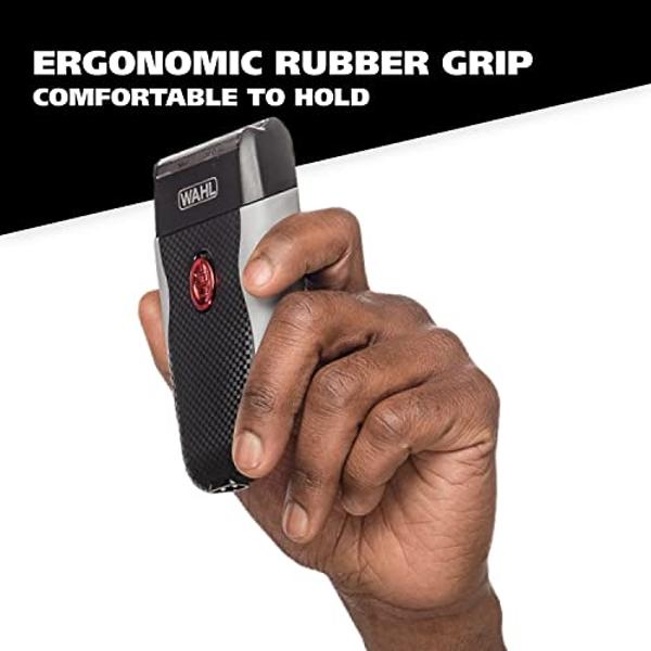 Wahl Bump-Free Rechargeable Foil Shaver with Hypoallergenic Titanium Cutters for Close, Smooth Shaving - Model 7339-300