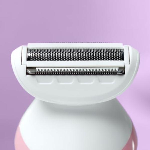 Spa Sciences Ziva Lady Shaver - Advanced Wet & Dry Trimmer - Non-Irritating Shave - for Sensitive Skin - USB Rechargeable - All Skin Types