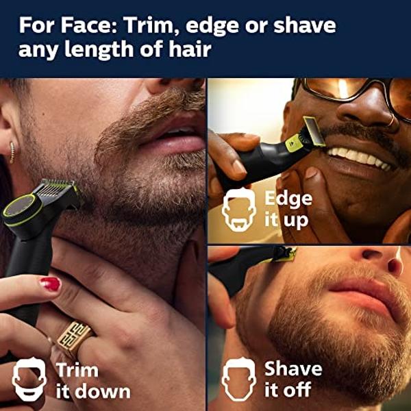 Electric Shaver for Women - Women Electric Razor - 3 in 1 Blades for Close Shave Arms Legs Underarms and Pubic Hair - Painless & Powerful Rechargeable Cordless Trimmer with LCD Dis