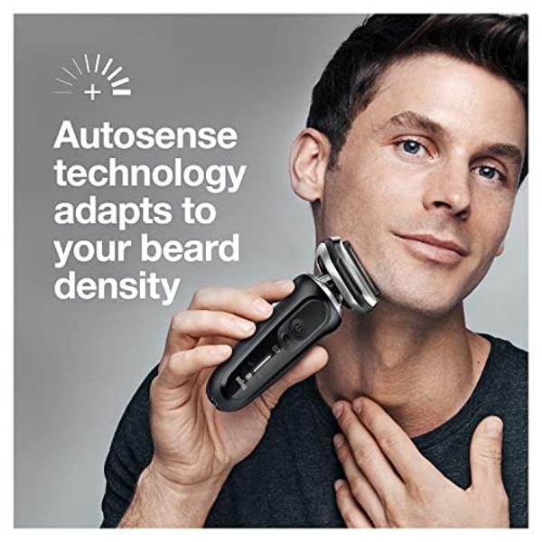 Braun Series 7 7085cc Flex Rechargeable Wet & Dry Men's Electric Shaver with Clean & Charge Station, Stubble & Beard Trimmer