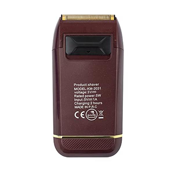 KEMEI Foil Shaver Double Electric Shaver for Men Electric Razors Head Shavers for Bald Men Barber Supplies Hair & Beard Trimmer Cordless Rechargeable