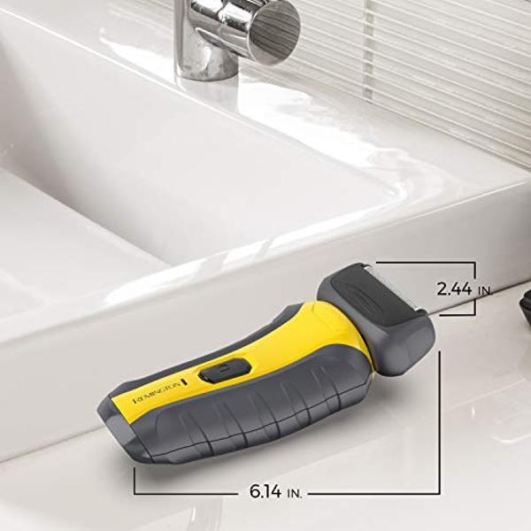 Remington Virtually Indestructible Foil Shaver for male 5100 PF7855, Yellow