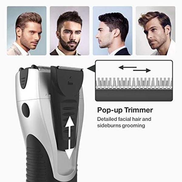 StyleCraft Instinct Metal Cordless Double Foil Shaver with IN2 Vector Motor Intuitive Torque Control, USB-C Rechargeable (Pink)