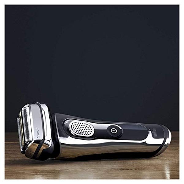 Scrorui Professional Foil Shaver for Men: Cordless Electric Razor with High-Speed Dual Blades, Rechargeable USB-C, IPX6 Waterproof & Travel-Friendly/Home Use