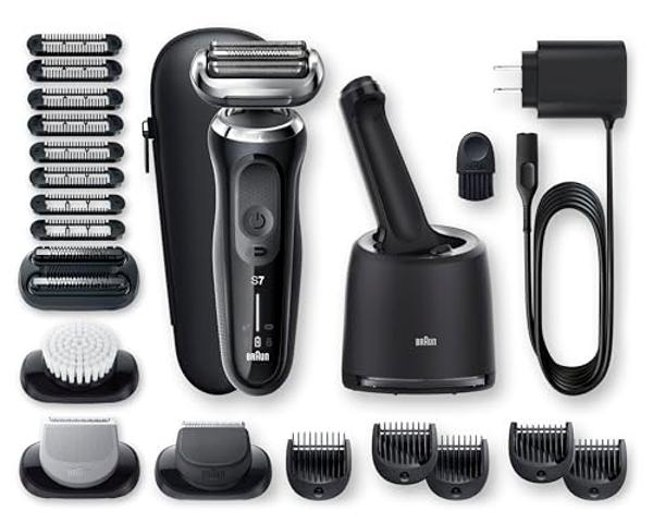 Wahl Bump-Free Rechargeable Foil Shaver with Hypoallergenic Titanium Cutters for Close, Smooth Shaving - Model 7339-300