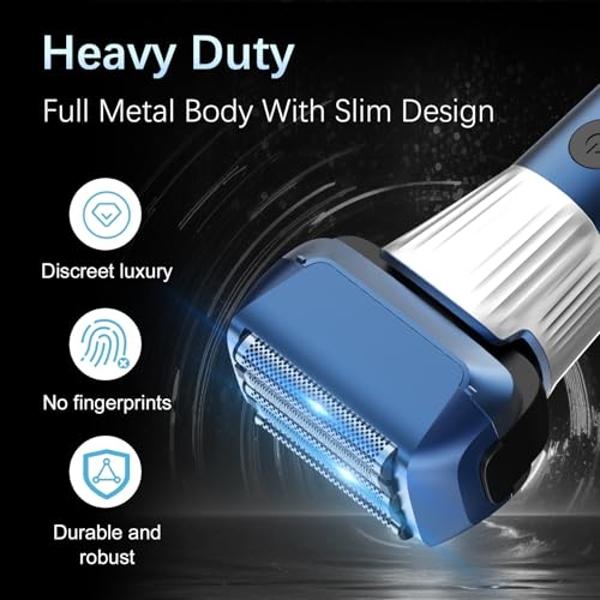 Electric Shavers for Men Face,Electric Razor for Men,5 Blades Foil Shaver for Mens,2 Speeds Cordless Portable Shaver Barber for Close Shave,Wet/Dry Man Shavers,Rechargeable Shaving