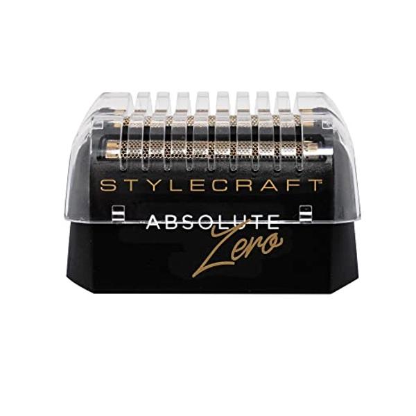StyleCraft Absolute Zero Foil Shaver – Close, Smooth Shave with Retractable Precision Trimmer, USB-C, Cord/Cordless, Lightweight & Travel-Friendly