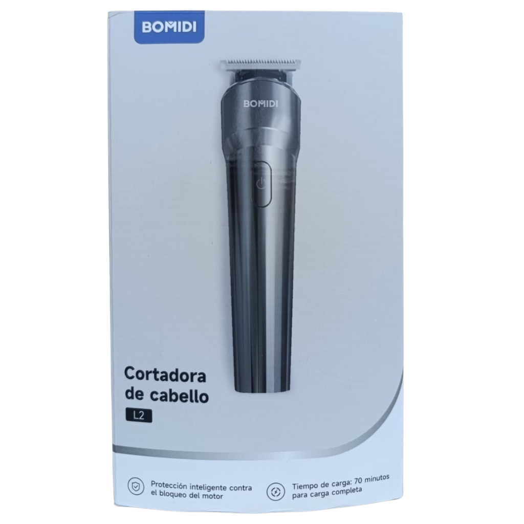 Bomidi Cortadora De Cabello L2. Recargable, 4 Peines
