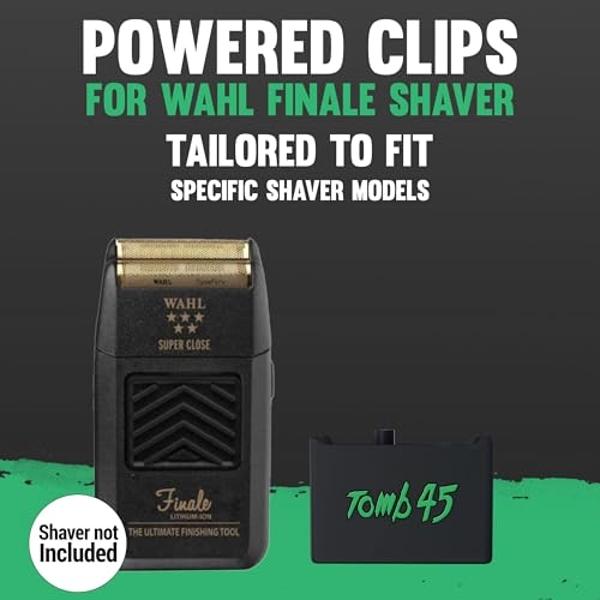 Tomb 45 Powerclip - Wireless Charging Adapter compatible with Wahl Finale Shaver