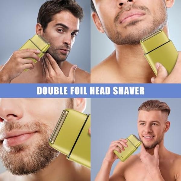 StyleCraft Absolute Zero Foil Shaver – Close, Smooth Shave with Retractable Precision Trimmer, USB-C, Cord/Cordless, Lightweight & Travel-Friendly