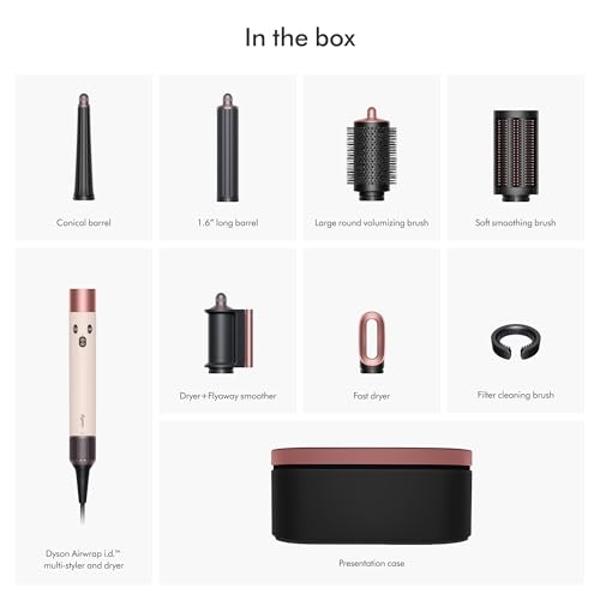Dyson Airwrap i.d.™ Multi-Styler and Dryer Straight+Wavy in Ceramic Pink and Rose Gold