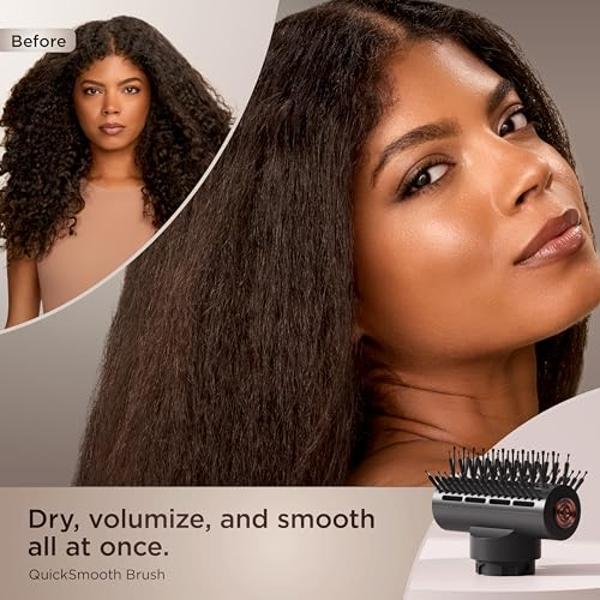 Shark SpeedStyle Pro Professional Performance High-Velocity Hair Dryer System with Scalp Shield and IQ Speed Styling & Drying Suite, Straight and Wavy Hair, Lightweight, Ionic, No 