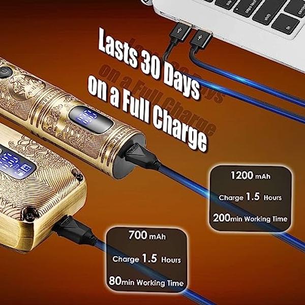 VGR Gifts for him Hair Trimmer & Electric Razor for Men, Foil Shaver, Beard Trimmer, T Liners Barber Kit, Men’s Grooming Kit with Triple Blades Cordless